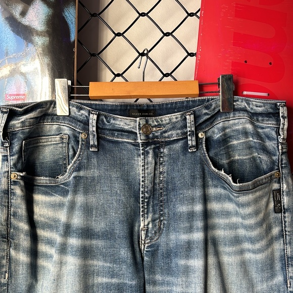 Vintage Silver Jeans Y2K - Picture 2 of 7